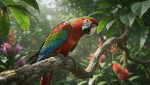 combien de temps vit un perroquet