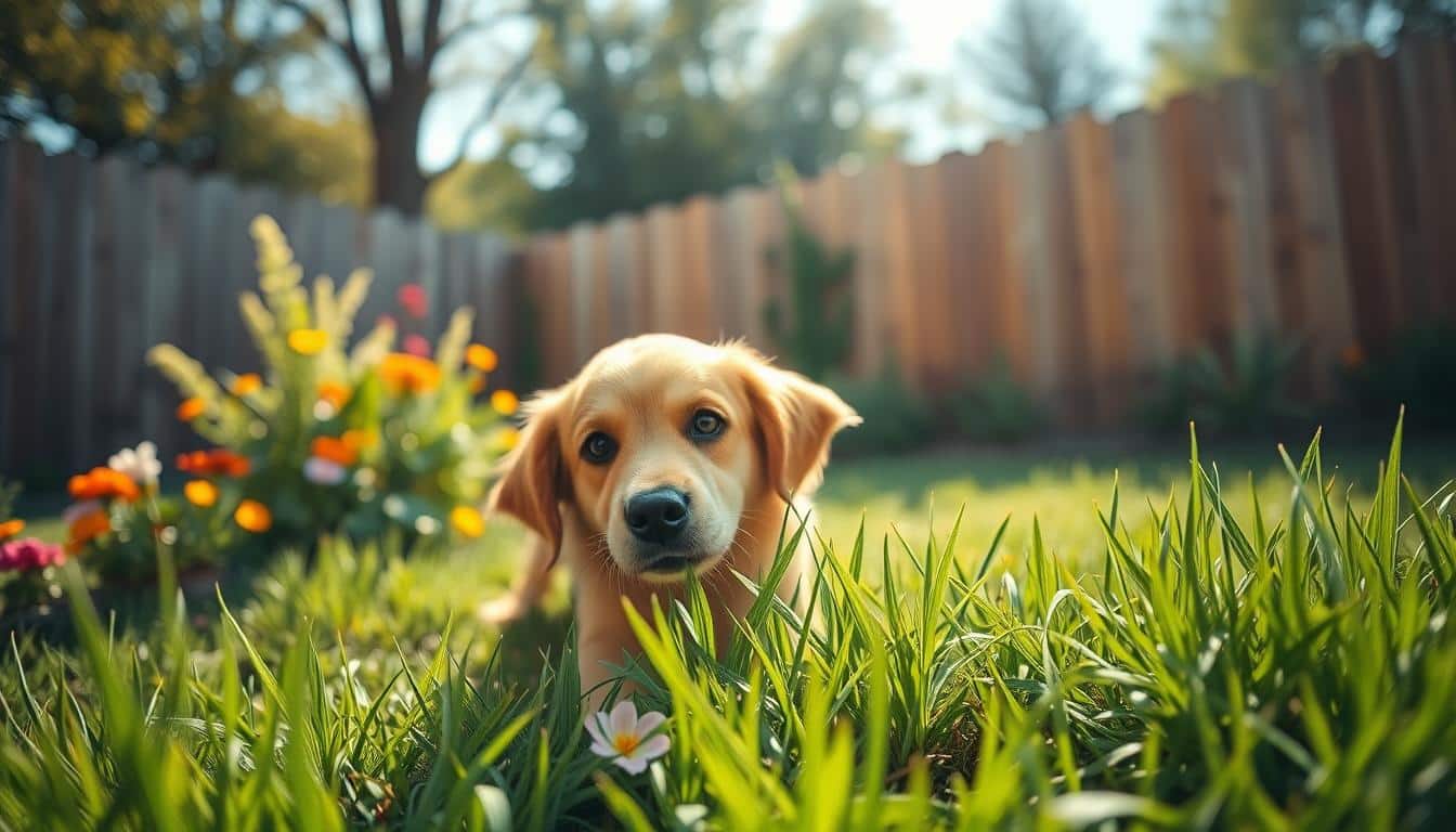 pourquoi mon chien mange de l'herbe