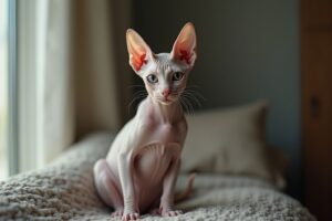 Les races fascinantes de chats sans poil