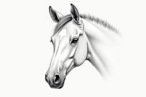 Comment dessiner une simple tête de cheval facilement