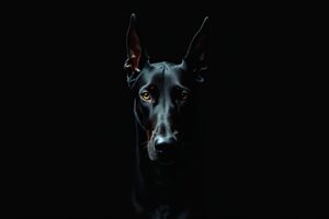 19 secrets de chiens dobermanns noirs