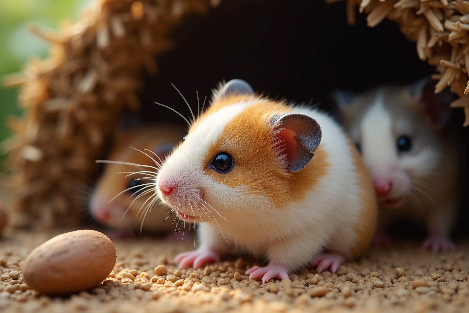 17 Hamsters tricolores à découvrir