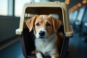 17 conseils: comment voyager avec un animal en soute