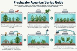 14 Étapes: Lancer un aquarium eau douce