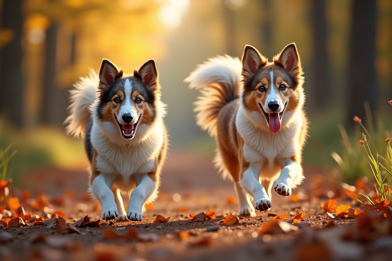 Les Chiens Bergers Australiens